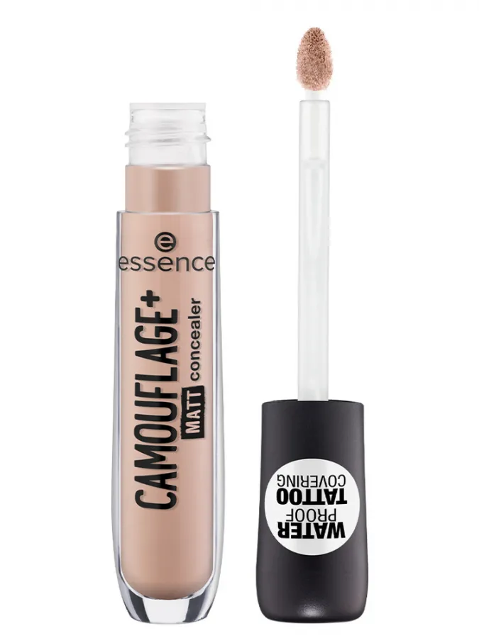 Essence Camouflage + Matt Liquid Concealer 5ml #20 Light Ivory Essence Camouflage + Matt Liquid Concealer 5ml #20 Light Ivory
