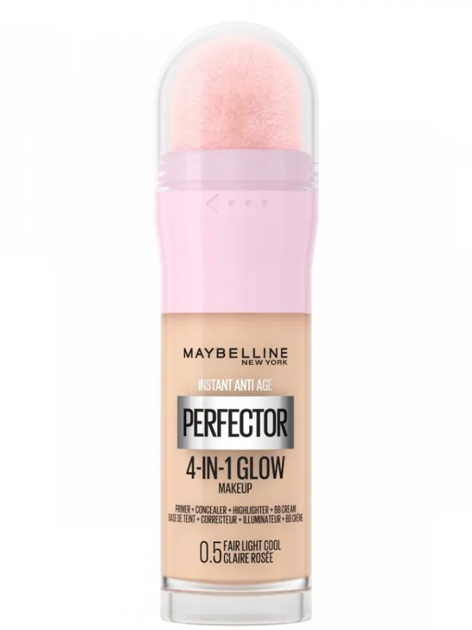 Maybelline Instant Anti Age Perfector 4-in-1 Glow Makeup 20ml – #0.5 (Fair Light Cool)