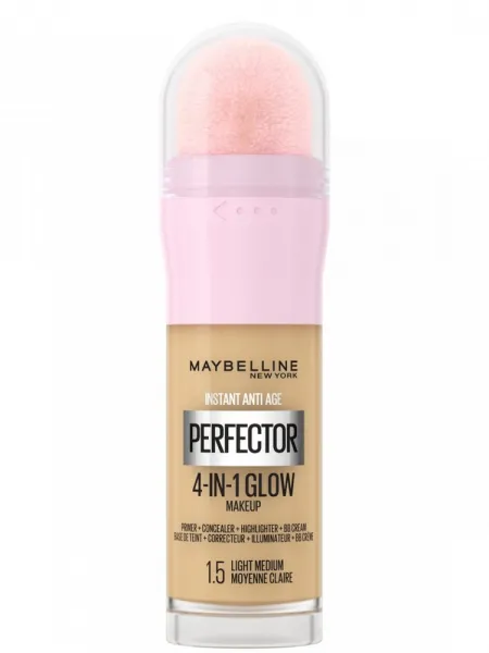 Maybelline Instant Anti Age Perfector 4-in-1 Glow Makeup 20ml – #1.5 (Light Medium)