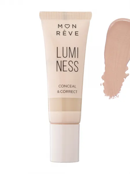 Mon Reve Luminess Concealer 10ml - Τέλεια Κάλυψη & Φωτεινό Βλέμμα #102