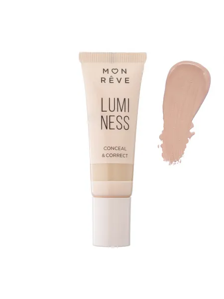 Mon Reve Luminess Concealer 10ml - Τέλεια Κάλυψη & Φωτεινό Βλέμμα #102