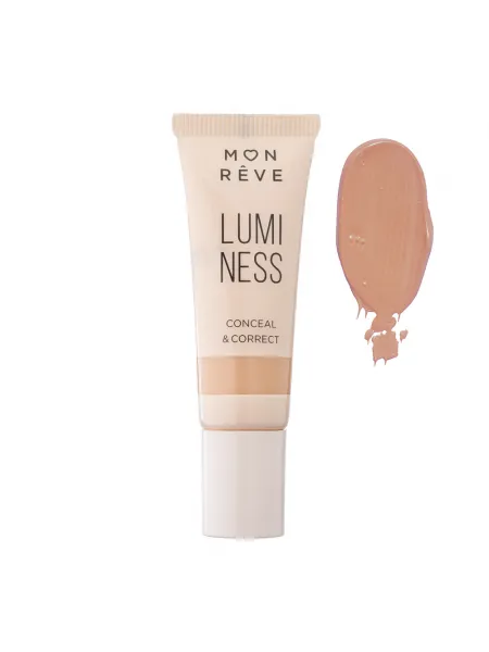 Mon Reve Luminess Concealer 10ml - Τέλεια Κάλυψη & Φωτεινό Βλέμμα #104