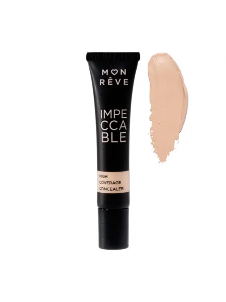 Mon Reve Impeccable Concealer 8ml - Υψηλή Κάλυψη Χωρίς Ατέλειες #103