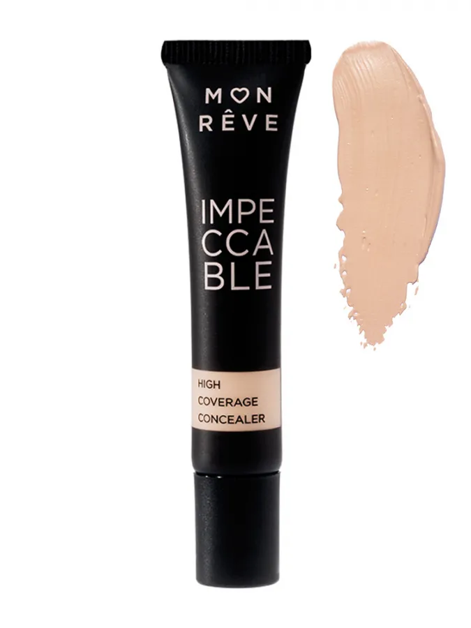 Mon Reve Impeccable Concealer 8ml - Υψηλή Κάλυψη Χωρίς Ατέλειες #103