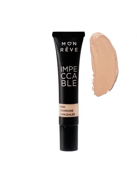 Mon Reve Impeccable Concealer 8ml - Υψηλή Κάλυψη Χωρίς Ατέλειες #104