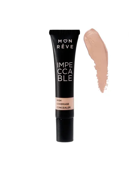 Mon Reve Impeccable Concealer 8ml - Υψηλή Κάλυψη Χωρίς Ατέλειες #105