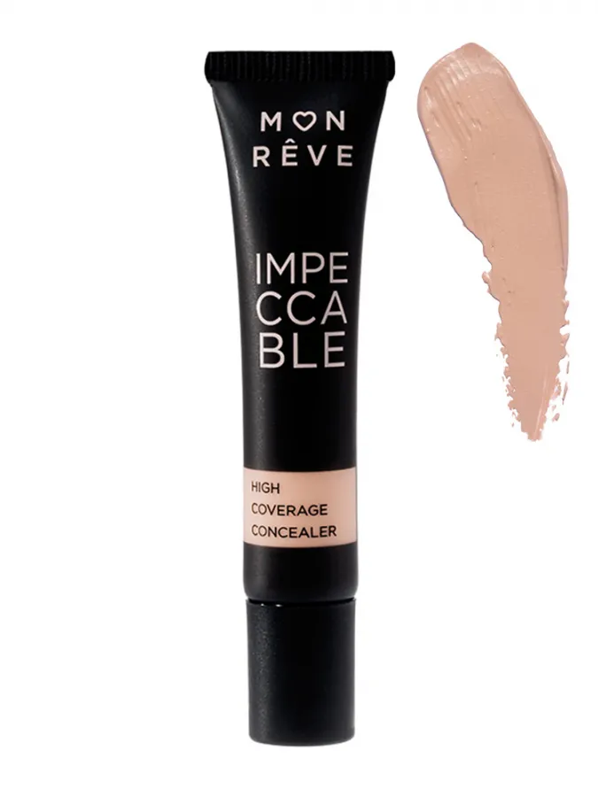 Mon Reve Impeccable Concealer 8ml - Υψηλή Κάλυψη Χωρίς Ατέλειες #105