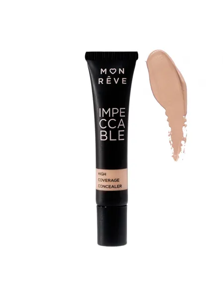 Mon Reve Impeccable Concealer 8ml - Υψηλή Κάλυψη Χωρίς Ατέλειες #106