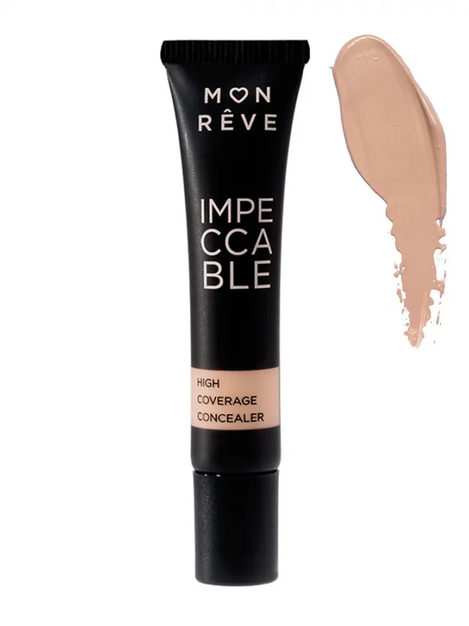 Mon Reve Impeccable Concealer 8ml - Υψηλή Κάλυψη Χωρίς Ατέλειες #106