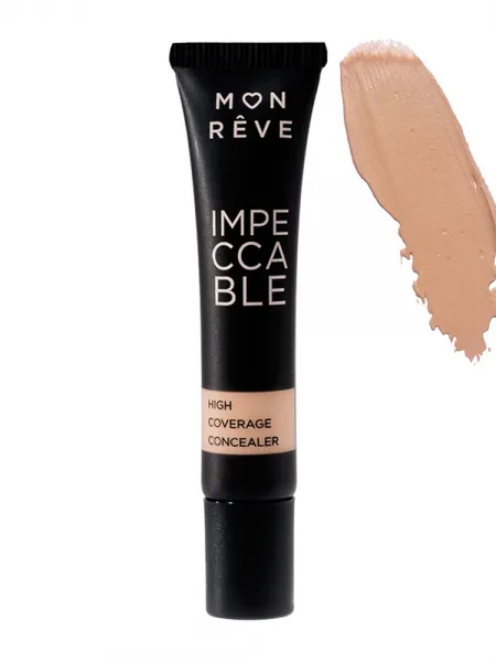Mon Reve Impeccable Concealer 8ml - Υψηλή Κάλυψη Χωρίς Ατέλειες #107