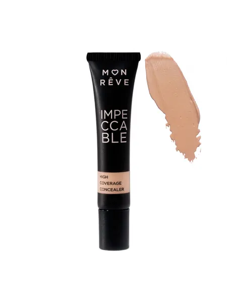 Mon Reve Impeccable Concealer 8ml - Υψηλή Κάλυψη Χωρίς Ατέλειες #107