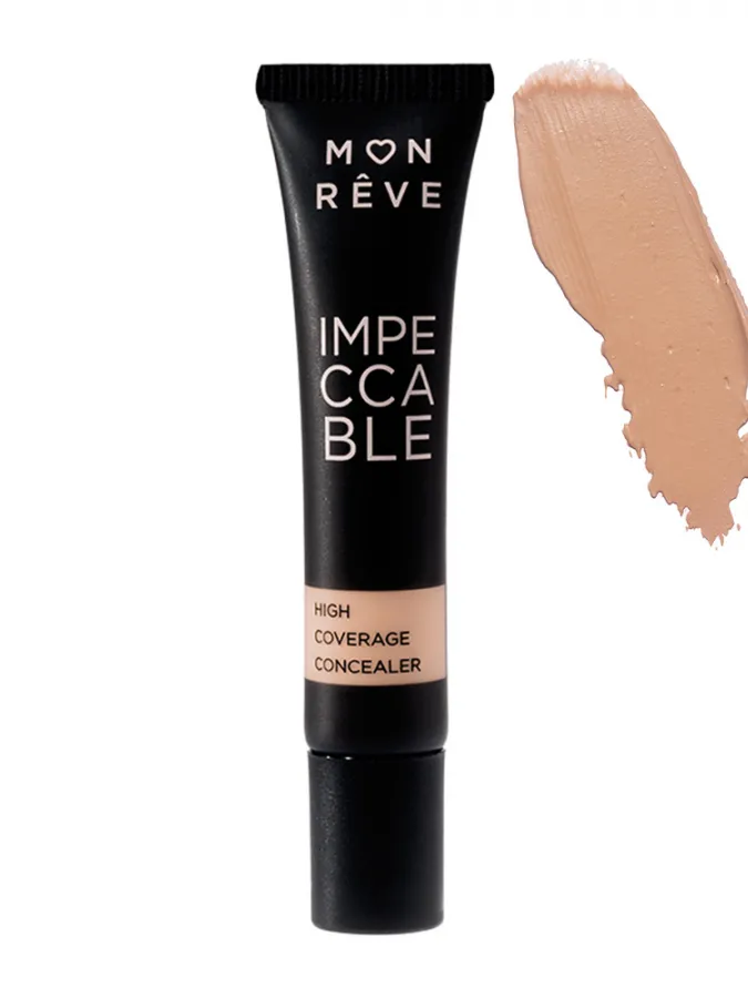 Mon Reve Impeccable Concealer 8ml - Υψηλή Κάλυψη Χωρίς Ατέλειες #107