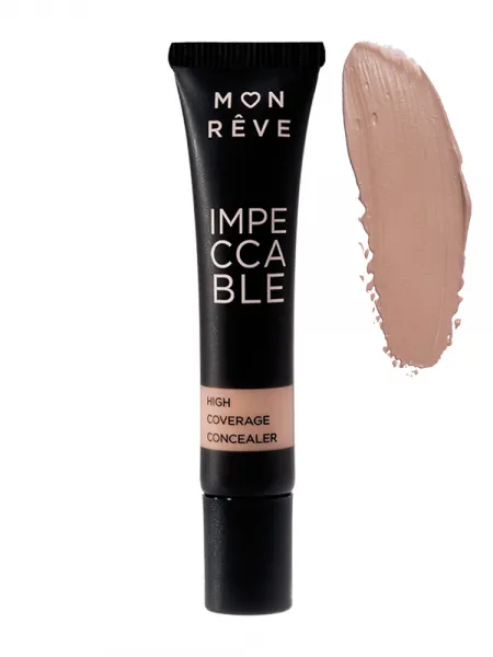 Mon Reve Impeccable Concealer 8ml - Υψηλή Κάλυψη Χωρίς Ατέλειες #108