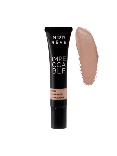 Mon Reve Impeccable Concealer 8ml - Υψηλή Κάλυψη Χωρίς Ατέλειες #108