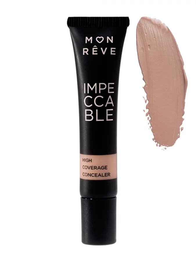 Mon Reve Impeccable Concealer 8ml - Υψηλή Κάλυψη Χωρίς Ατέλειες #108