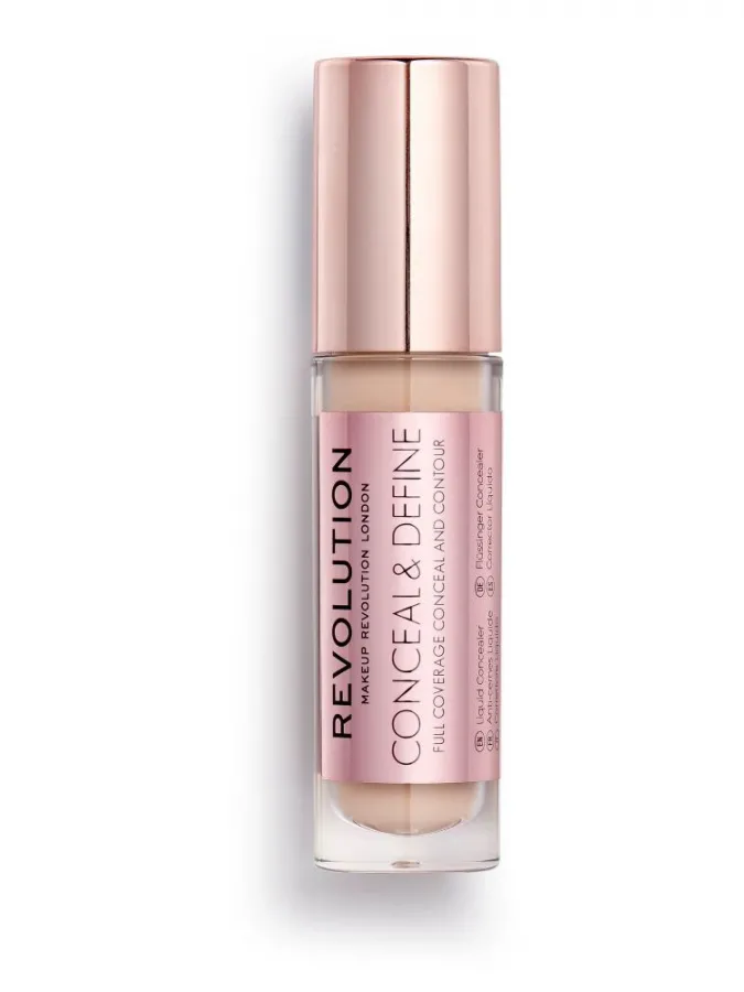 Revolution Beauty Conceal & Define Concealer 4gr – #C4 Revolution Beauty Conceal & Define Concealer 4gr – #C4