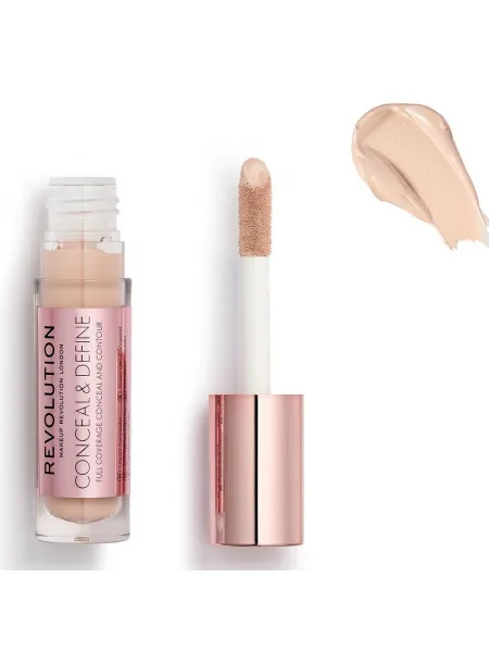 Revolution Beauty Conceal & Define Concealer 4gr – #C4