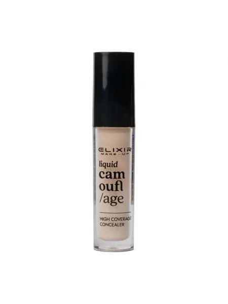 Elixir Liquid Camouflage Concealer – Υγρό Κονσίλερ Υψηλής Κάλυψης #383-02 Ανοιχτό Μπεζ