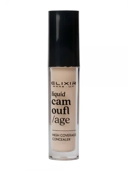 Elixir Liquid Camouflage Concealer – Υγρό Κονσίλερ Υψηλής Κάλυψης #383-03 Πολύ Ανοιχτό Μπεζ