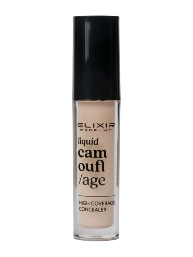 Elixir Liquid Camouflage Concealer – Υγρό Κονσίλερ Υψηλής Κάλυψης #383-03 Πολύ Ανοιχτό Μπεζ