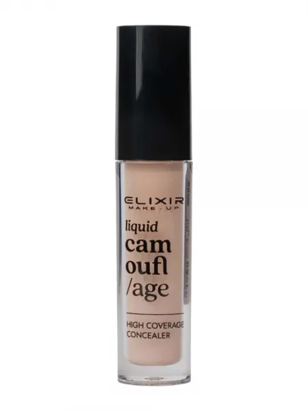 Elixir Liquid Camouflage Concealer – Υγρό Κονσίλερ Υψηλής Κάλυψης #383-05 Ροδακινί Μπεζ