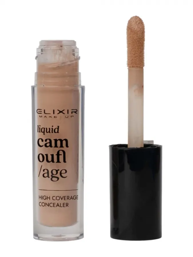 Elixir Liquid Camouflage Concealer – Υγρό Κονσίλερ Υψηλής Κάλυψης #383-06 Μεσαίο Μπεζ