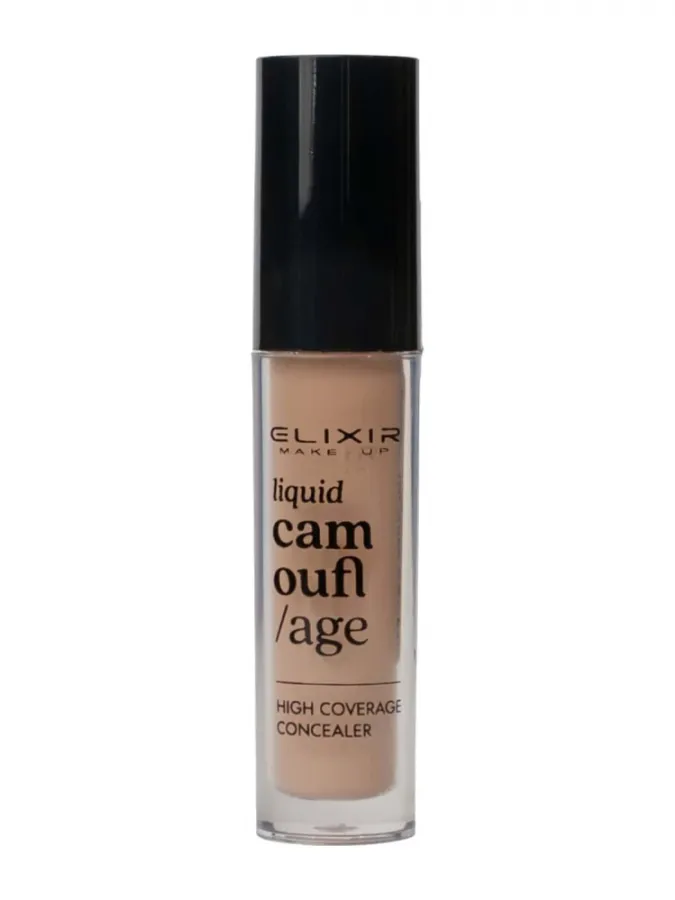 Elixir Liquid Camouflage Concealer – Υγρό Κονσίλερ Υψηλής Κάλυψης #383-06 Μεσαίο Μπεζ