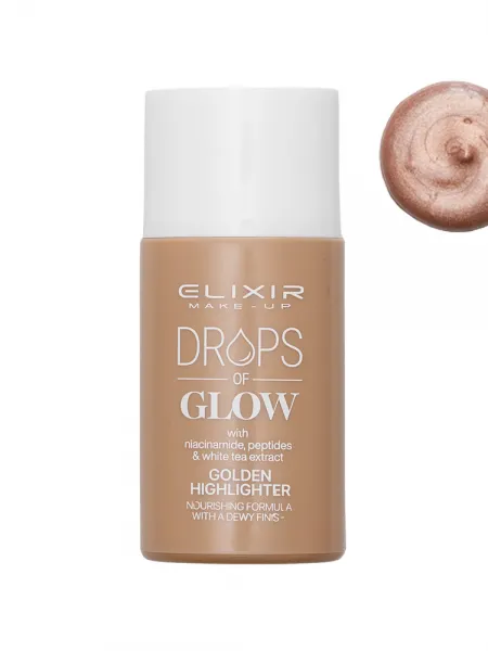 Elixir Drops of Glow - Golden Highlighter #333Α