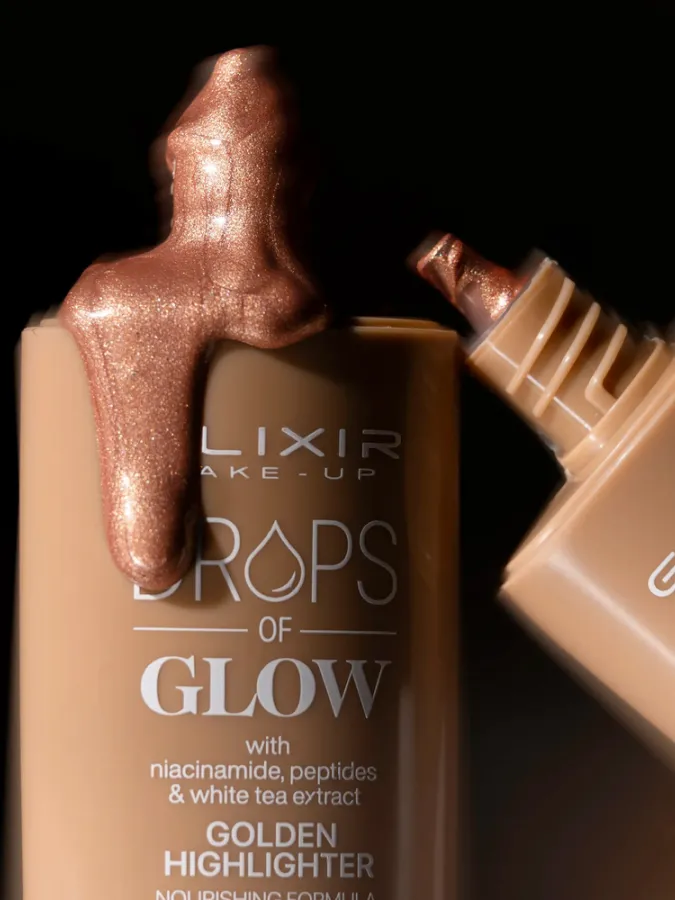 Elixir Drops of Glow - Golden Highlighter #333Α