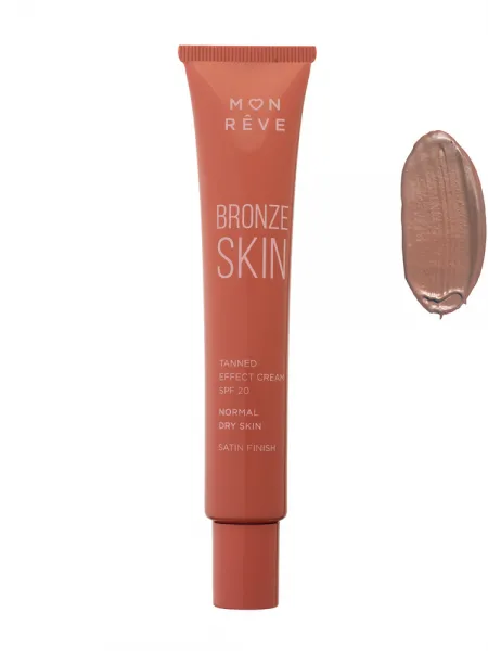 Mon Reve Bronze Skin Dry Skin 30ml - Υγρό Bronzer για Φυσική Ηλιοκαμένη Όψη – #101