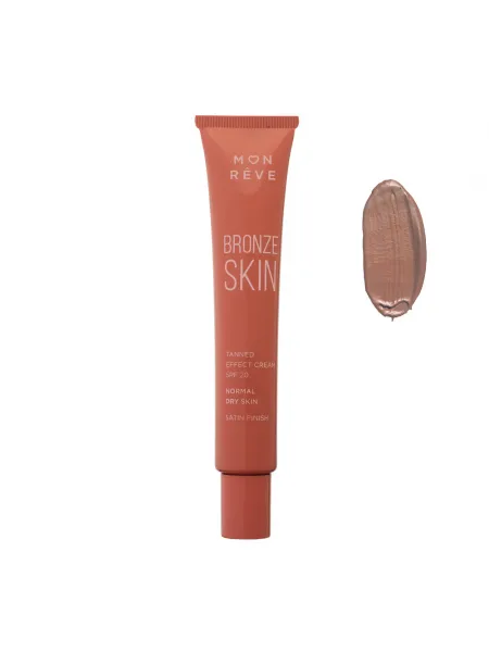 Mon Reve Bronze Skin Dry Skin 30ml - Υγρό Bronzer για Φυσική Ηλιοκαμένη Όψη – #101