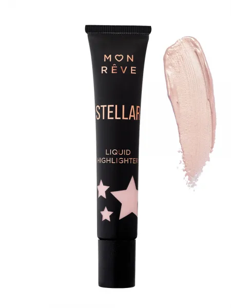 Mon Reve Stellar Highlighter - Υγρό Highlighter για Άμεση Λάμψη 18ml – #01