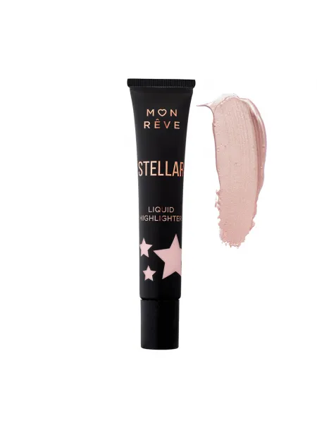 Mon Reve Stellar Highlighter - Υγρό Highlighter για Άμεση Λάμψη 18ml – #02