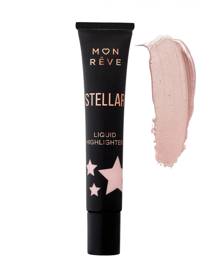 Mon Reve Stellar Highlighter - Υγρό Highlighter για Άμεση Λάμψη 18ml – #02