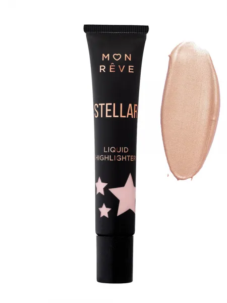 Mon Reve Stellar Highlighter - Υγρό Highlighter για Άμεση Λάμψη 18ml – #04