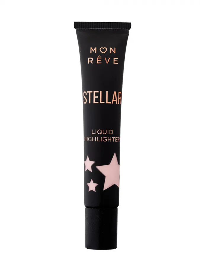 Mon Reve Stellar Highlighter - Υγρό Highlighter για Άμεση Λάμψη 18ml – #01