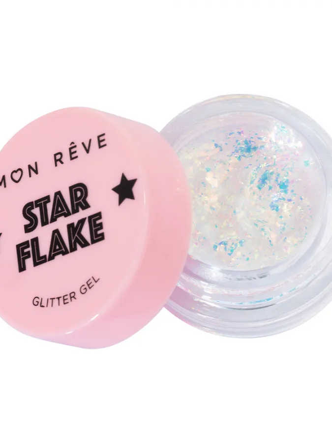 Mon Reve Starflake Glitter Gel - Gel Πολλαπλών Χρήσεων για Έντονη Λάμψη 4gr #05 DIAMOND