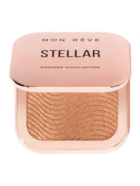 Mon Reve Stellar Powder Highlighter 8gr – #02 (GOLDEN SAND)