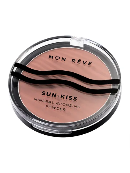 Mon Reve Sun-Kiss Matte - Μεταξένια Bronzing Πούδρα για Ηλιοκαμένη Επιδερμίδα 18gr – #02