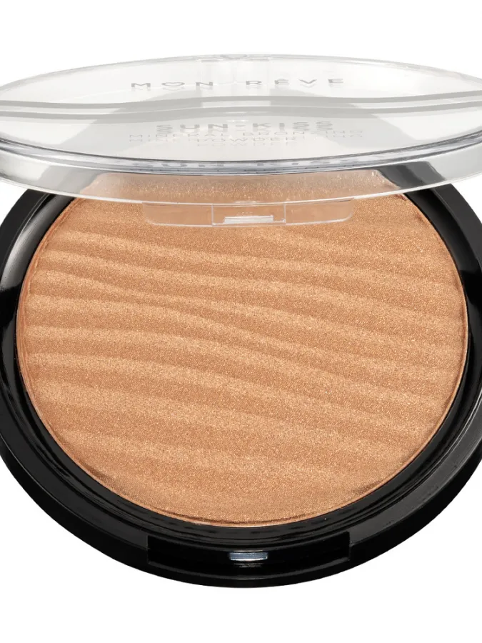 Mon Reve Sun-Kiss Shimmer - Μεταξένια Bronzing Πούδρα 18gr – #01 