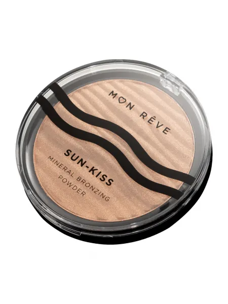 Mon Reve Sun-Kiss Shimmer - Μεταξένια Bronzing Πούδρα 18gr – #01 