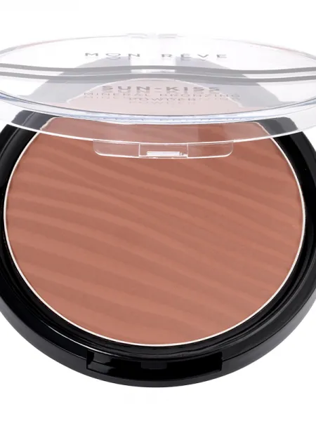 Mon Reve Sun-Kiss Matte - Μεταξένια Bronzing Πούδρα για Ηλιοκαμένη Επιδερμίδα 18gr – #02