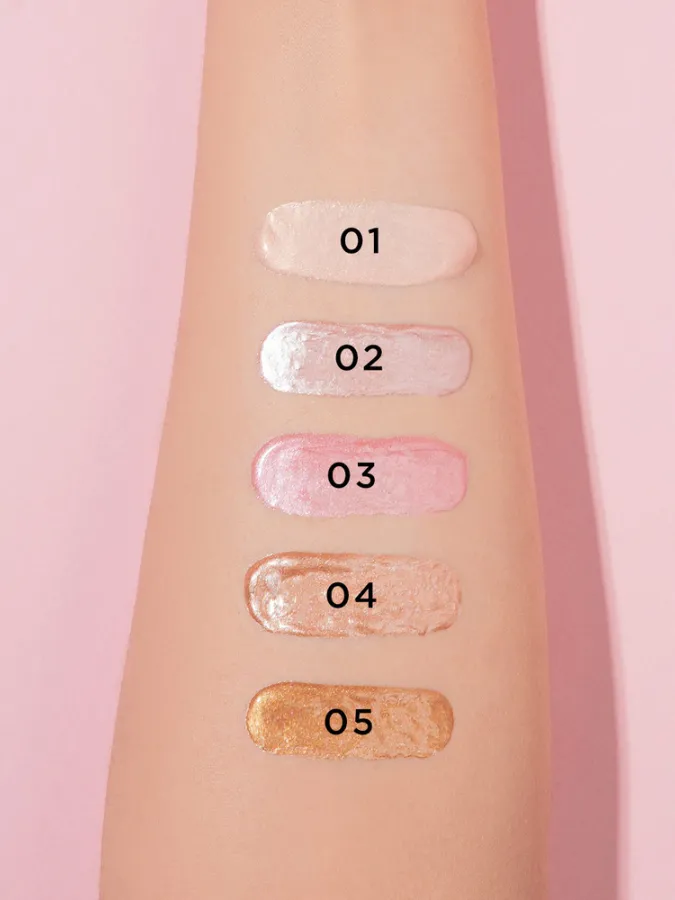 Mon Reve Stellar Highlighter - Υγρό Highlighter για Άμεση Λάμψη 18ml – #01