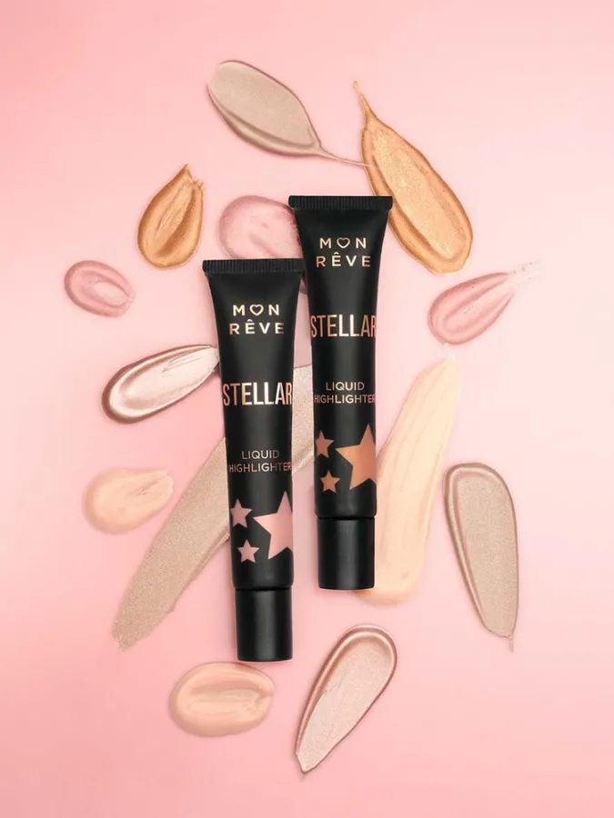 Mon Reve Stellar Highlighter - Υγρό Highlighter για Άμεση Λάμψη 18ml – #01