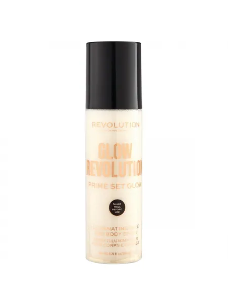 Revolution Beauty Glow Revolution Prime Set Glow Face & Body Spray 200ml