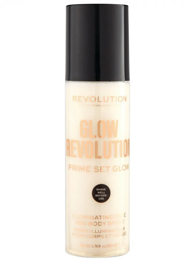 Revolution Beauty Glow Revolution Prime Set Glow Face & Body Spray 200ml