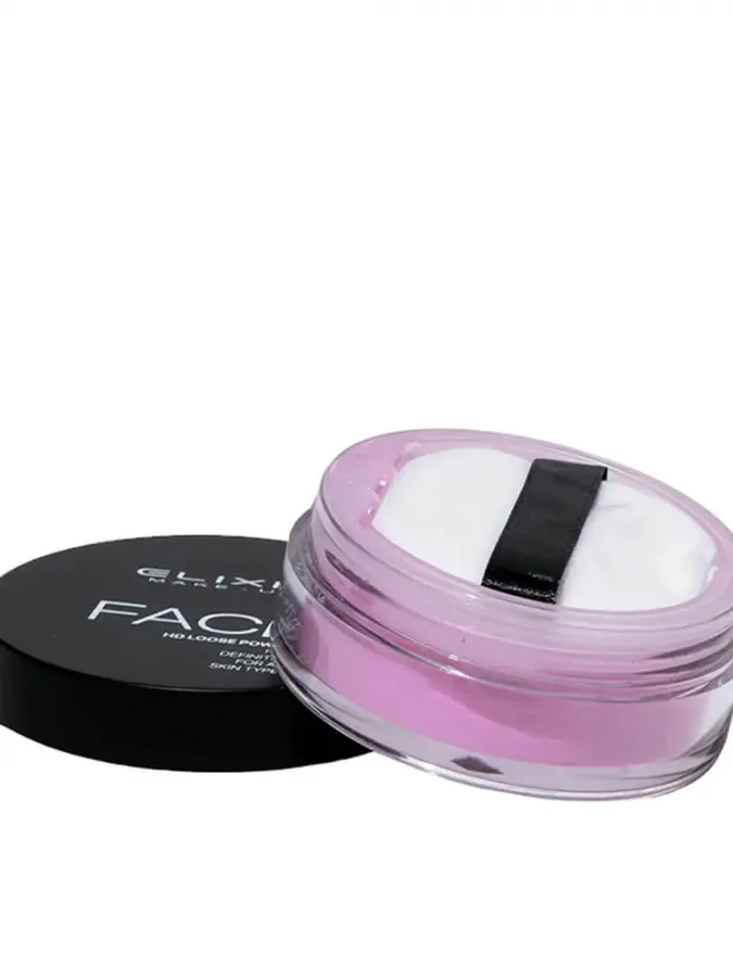 Elixir Face It HD Loose Powder - Πούδρα Σεταρίσματος & Color Correcting 18h – #382-002 (Purple)