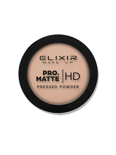 Elixir Πούδρα – PRO. MATTE Pressed Powder HD 9g – #205 (Choco Love)