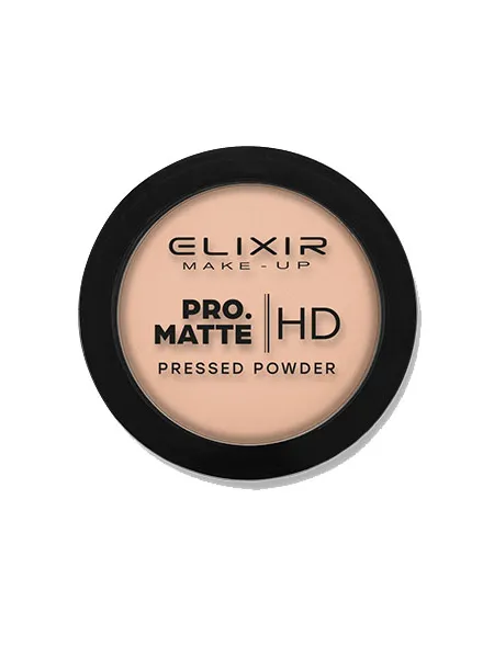 Elixir Πούδρα – PRO. MATTE Pressed Powder HD 9g – #206 (Cookie Dust)