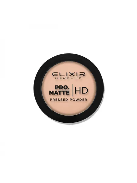 Elixir Πούδρα – PRO. MATTE Pressed Powder HD 9g – #206 (Cookie Dust)